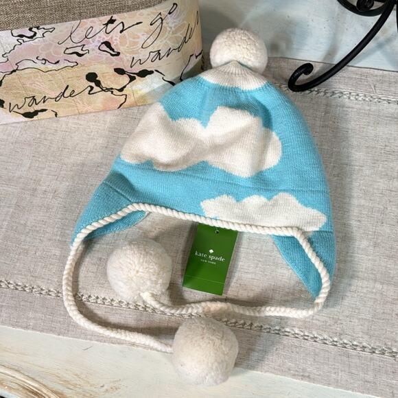 NWT Kate Spade Head in the Clouds Ski Hat main image 7